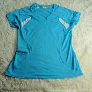 Brooks Athletic Cyan Blue Shirts Size Small